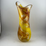 Orange, Yellow and Red Freeform  "Demo" Vase xiiii