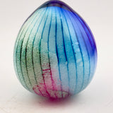 Pink, Blue and Green Easter Egg Paperweight