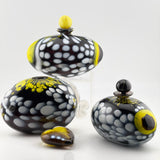 Clown Trigger Fish Black and Yellow  Heart