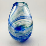 Blue White and Jade "Demo" Vase ixx