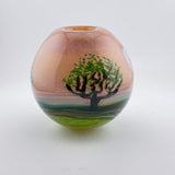 Rosy Supermoon round Vase