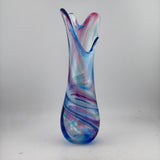 Blue and Pink Freeform  "Demo" Vase viii
