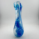 Blue and Turquoise Freeform  "Demo" Vase xxxiv