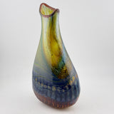 Pheasant Oval Vase