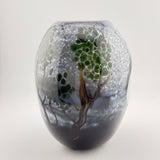 Supermoon Oval Vase