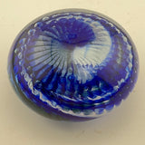 Blue and White “Ammonite" and Bubbles Paperweight xviii