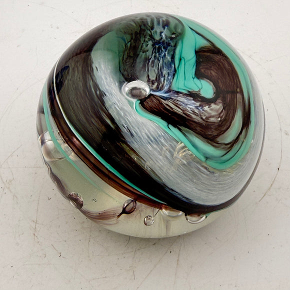 Jade, Black and White “demo” Paperweight iv