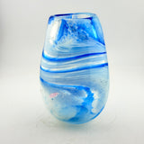 Pale Blue, Blue & Turquoise  "Demo" Vase xxxiii