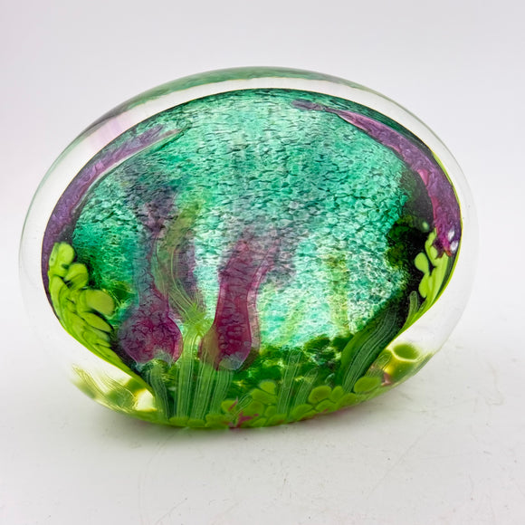 Foxglove Oval Paperweight