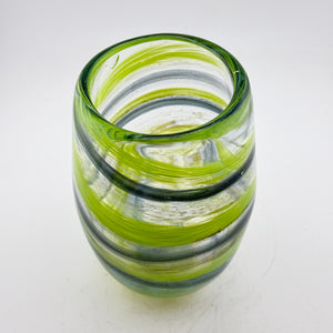 (Green and Grey “Demo" Vase ixxx