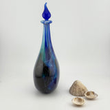 “Abyss” Oval Stoppered Flask