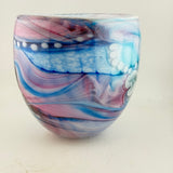 Pink, Blue, Teal, Black and White Journey Bowl