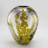 Yellow and Purple “Autumn Leaves” Vase x