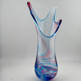 Blue and Pink Freeform  "Demo" Vase v