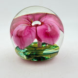 Pink Flower Paperweight