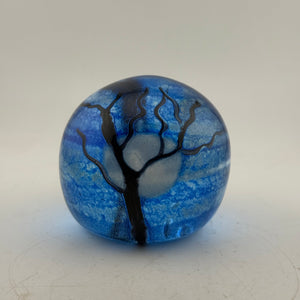 Blue Supermoon Paperweight ii