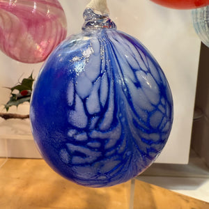 Blue Shades Christmas Bauble I