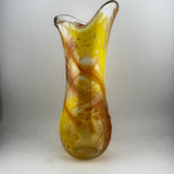 Orange, Yellow and Red Freeform  "Demo" Vase xiiii