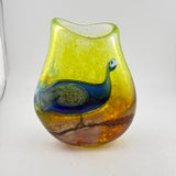 Green Peacock Vase (second)
