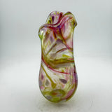 Pink and Green Freeform  "Demo" Vase xxxv