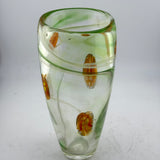 Green and Orange Blossom Vase (second)