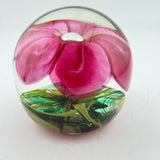 Pink Flower Paperweight