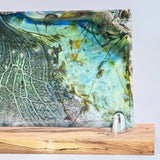 “Down By The River” Flat Panel in Spalted Beech Stand