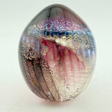 Pink and Grey Easter Egg Paperweight