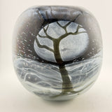 OMG It Snowed! Landscape Vase