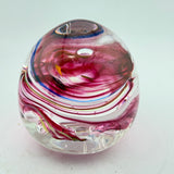 Pink and White "Demo" Paperweight xxi