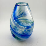 Blue White and Jade "Demo" Vase ixx