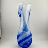 Blue & White Freeform  "Demo" Vase iii