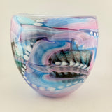 Pink, Blue, Teal, Black and White Journey Bowl