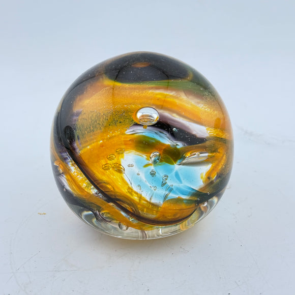 Orange, Jade and Black “demo” Paperweight xxiii