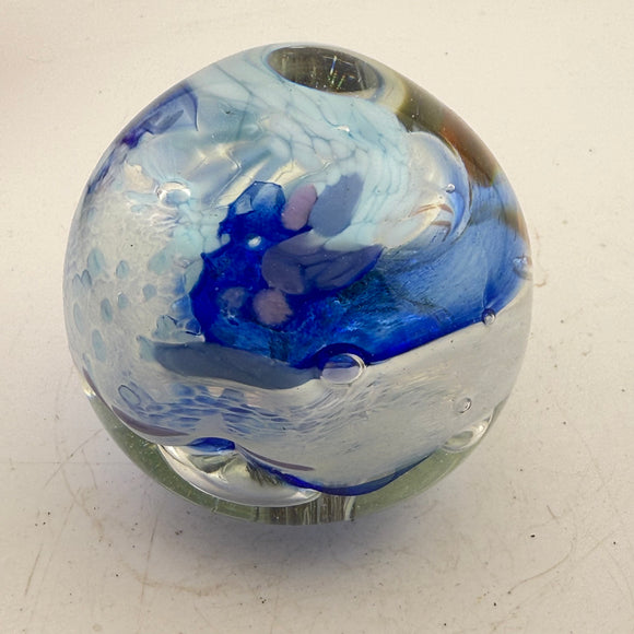 Blues and Lilacs “demo” Paperweight xvi
