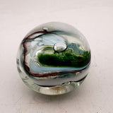 Pale Blue, Jade and White “demo” Paperweight xxv