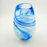 Pale Blue, Blue & Turquoise  "Demo" Vase xxxiii