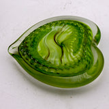 Green Heart Paperweight