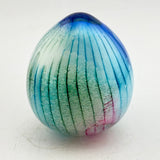 Pink, Blue and Green Easter Egg Paperweight