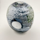 Supermoon Oval Vase