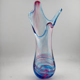 Blue and Pink Freeform  "Demo" Vase v