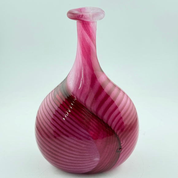 Pink Striped Flask (Second)