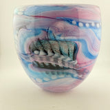 Pink, Blue, Teal, Black and White Journey Bowl