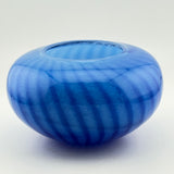 Blue Striped Rosebowl (slight second)