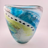 “On the Edge" Oval, Open Vase