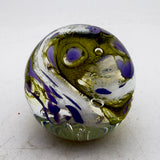 Dusky Green, Lilac and White “demo” Paperweight iii