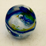 Blues, Yellow and Whites “demo” Paperweight xviii