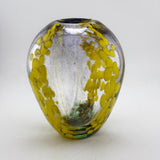 Yellow and Purple “Autumn Leaves” Vase x