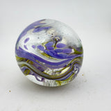 Dusky Green, Lilac and White “demo” Paperweight x