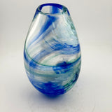 Blue White and Jade "Demo" Vase ixx